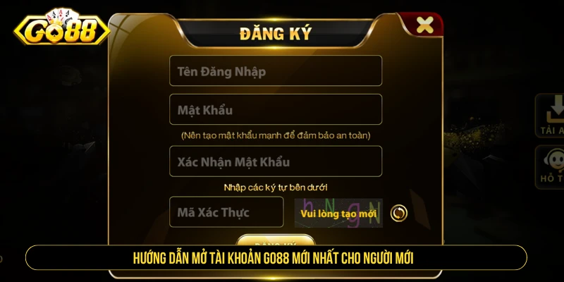 GO88 - Link Tải Go88, Trang Chủ Chính Thức 2026 Hướng dẫn mở tài khoản GO88 cho người mới