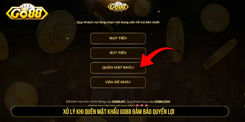 GO88 - Link Tải Go88, Trang Chủ Chính Thức 2026 Xử lý khi quên mật khẩu GO88
